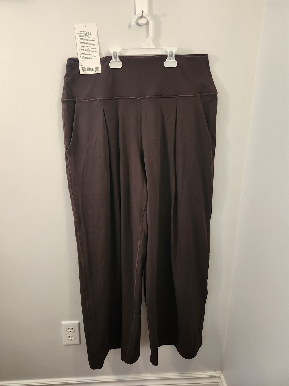 Lululemon Align Palazzo Pant in Dark Brown